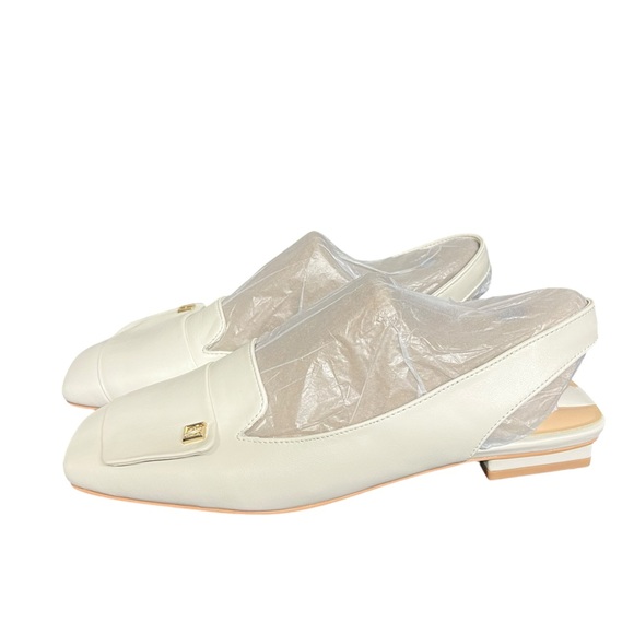 New Franco Sarto Teagan Square Toe Slingback Flats - Picture 4 of 7